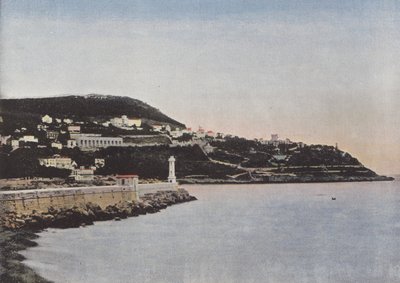 Inngang til havnen i Nice og Mont Boron av European Photographer