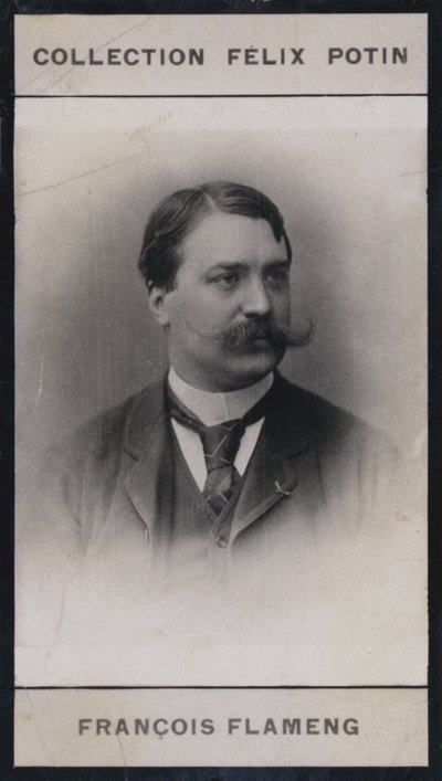 Francois Flameng (1856) (s/hvitt-bilde) av European Photographer