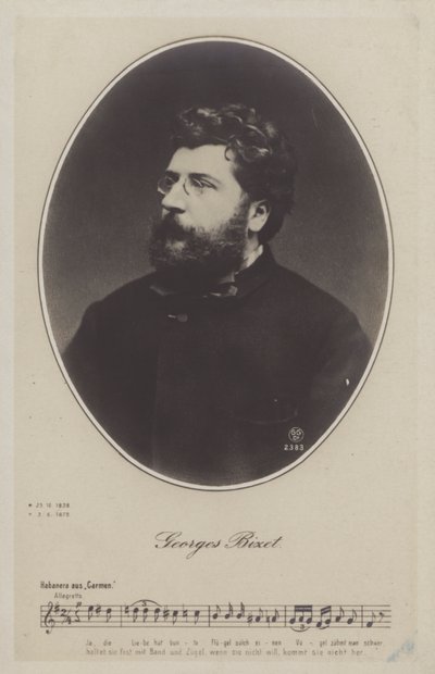 Georges Bizet , fransk komponist av European Photographer