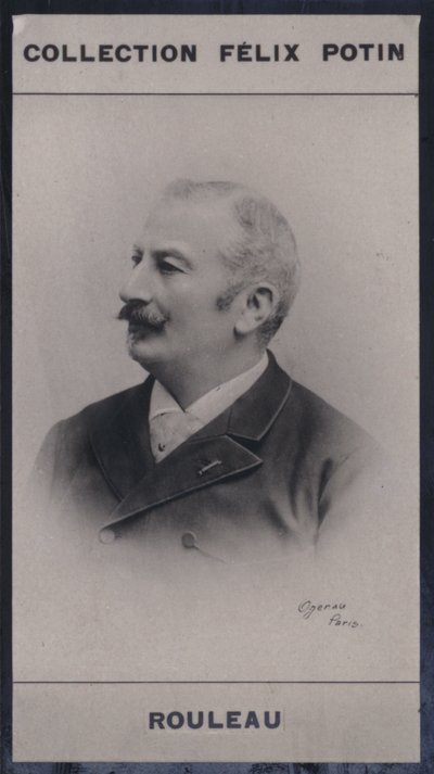 Georges Rouleau (1848) (s/hvitt-bilde) av European Photographer