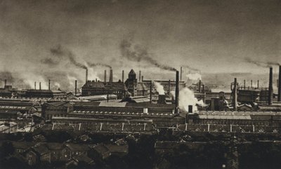 Tyskland, Krupp stålverk (s/h foto) av European Photographer