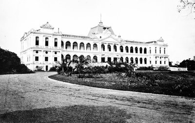 Government House, Saigon, ca. 1870-tallet av European Photographer