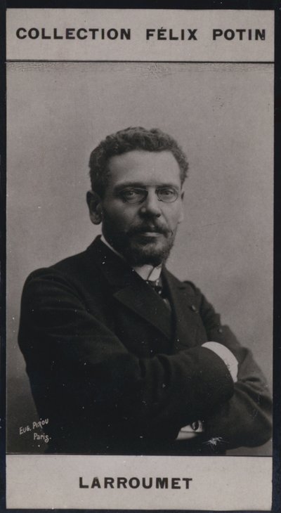 Gustave Larroumet (1852) (s/hvitt-bilde) av European Photographer