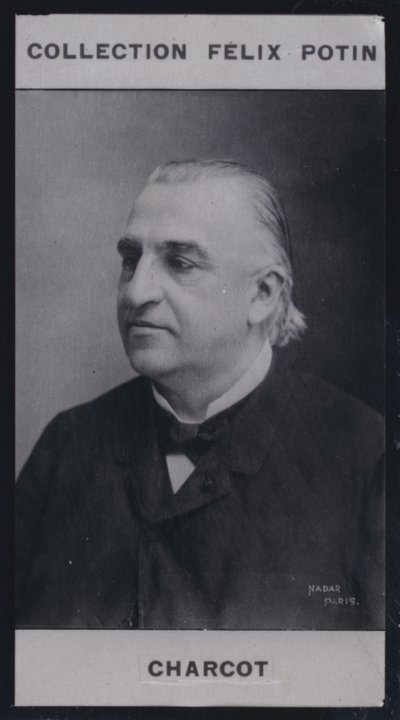 Jean-Martin Charcot (1825-1893) (s/hvitt-bilde) av European Photographer