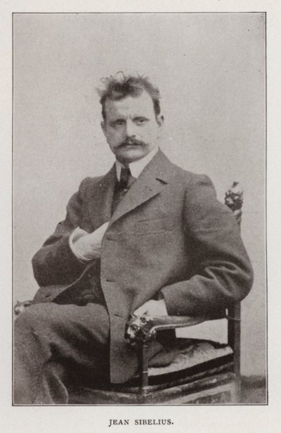 Jean Sibelius (s/hvitt bilde) av European Photographer
