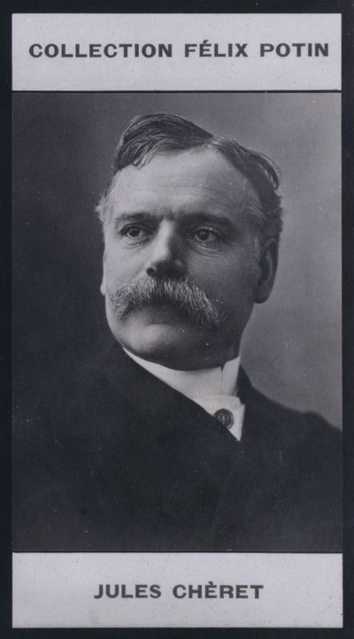 Jules Cheret (1836) (s/hvitt-bilde) av European Photographer