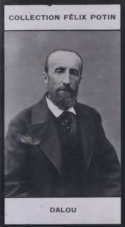 Jules Dalou (1838-1901) (s/hvitt-bilde) av European Photographer