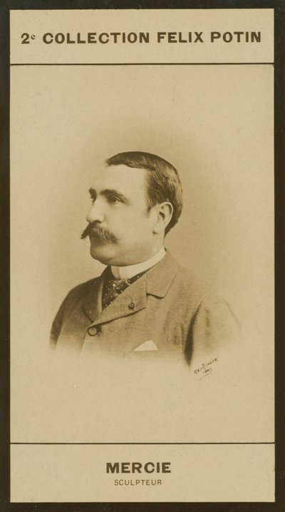 Marius-Jean-Antonin Mercie, billedhugger av European Photographer