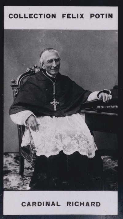 Mgr Benjamin Richard (1819) (s/hvitt-bilde) av European Photographer
