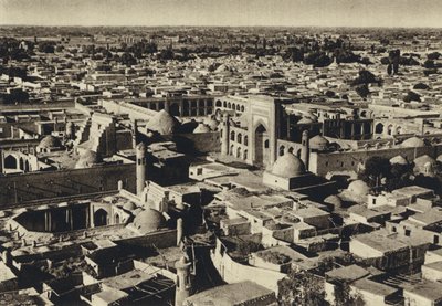 Old Buchara (s/hvitt bilde) av European Photographer