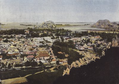 Panorama av Sai-Son, mellom Sontay og Hanoi av European Photographer