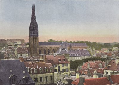 Quimper, utsikt fra Mount Frugy av European Photographer