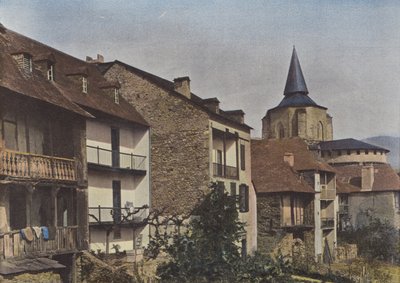 Saint-Savin i Argeles-dalen, kirken av European Photographer
