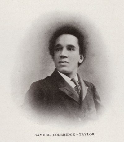 Samuel Coleridge-Taylor (s/hvitt bilde) av European Photographer