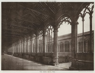 Campo Santo, Pisa (s/hvitt bilde) av European Photographer