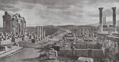 Timgad (s/hvitt bilde) av European Photographer