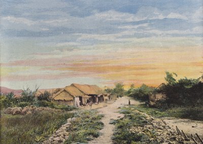 Landsbyen Cochinchinois av European Photographer