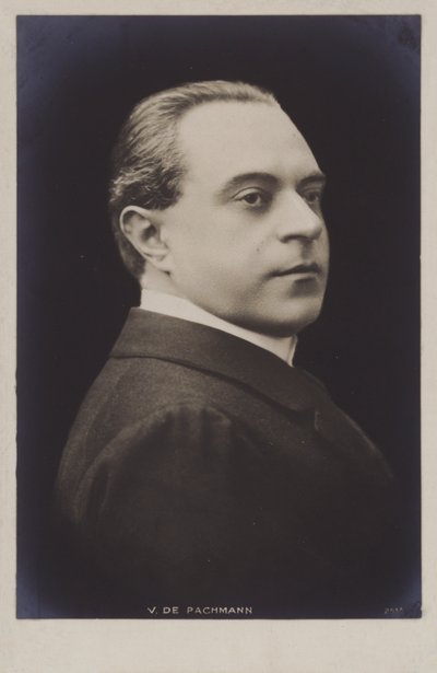 Vladimir de Pachmann, russisk-tysk pianist av European Photographer