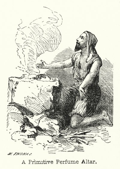 Et primitivt parfymealter (gravering) av European School