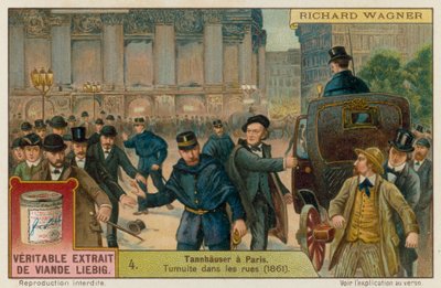 En forestilling av Tannhauser i Paris av European School