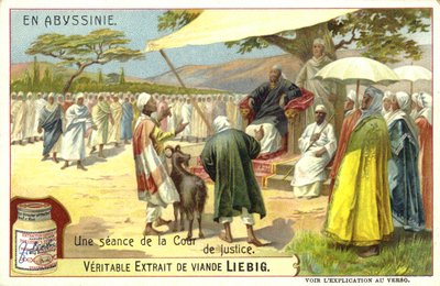 En sesjon i en domstol, Etiopia av European School
