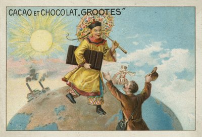 Annonse for Grootes kakao og sjokolade av European School