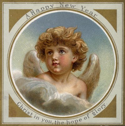 Engel (chromolitho) av European School