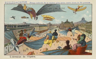 Avenue de lOpera, Paris, i år 2000 av European School