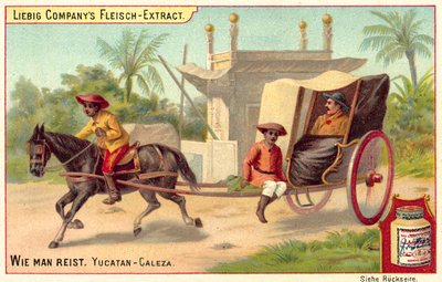 Caleza i Yucatan (chromolitho) av European School