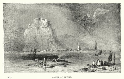 Castle of Betzko (gravering) av European School