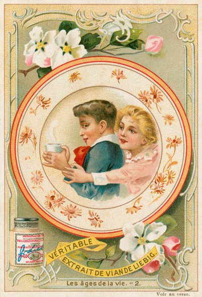 Barndom (kromolitho) av European School