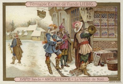 Julaften i England, 1700-tallet av European School