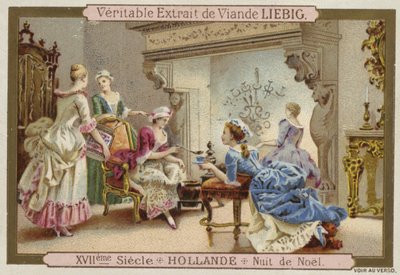 Julenatt, Nederland, 1600-tallet av European School