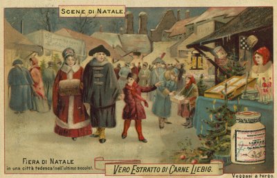 Julemesse i en tysk by av European School
