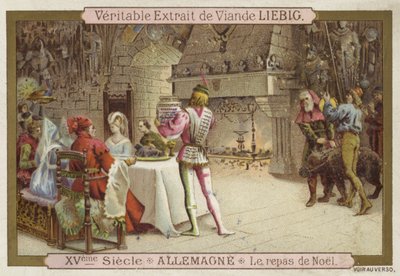 Julefest, Tyskland, 1400-tallet av European School