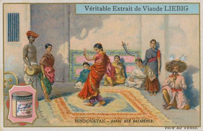 Dans av dansejentene i Hindustan av European School