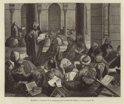 Egypt - Leder for moskeen til Al-Azhar-universitetet av European School