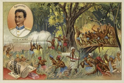 Emilio Aguinaldo , filippinsk revolusjonær leder og politiker av European School