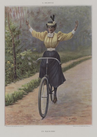 I balanse (farge litho) av European School