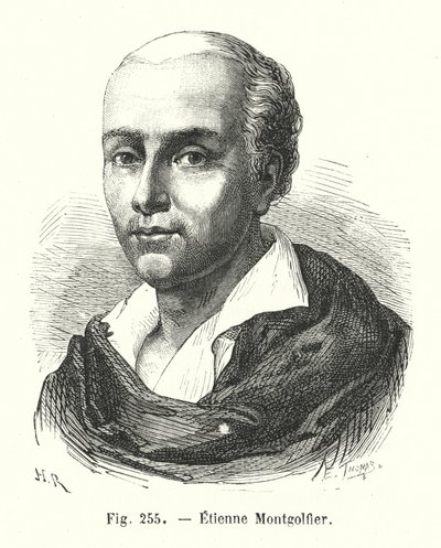 Etienne Montgolfier (gravering) av European School