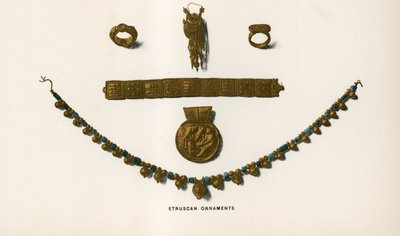 Etruskiske ornamenter av European School