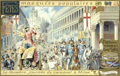 Siste dag med karneval i Milano av European School
