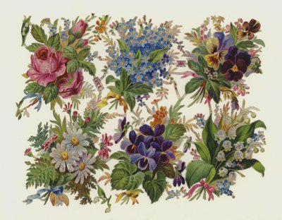 Blomster (chromolitho) av European School