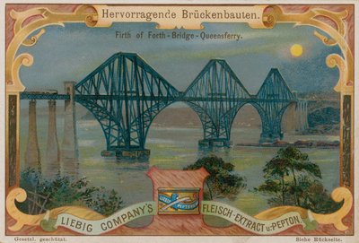 Forth Bridge over Firth of Forth, Skottland av European School