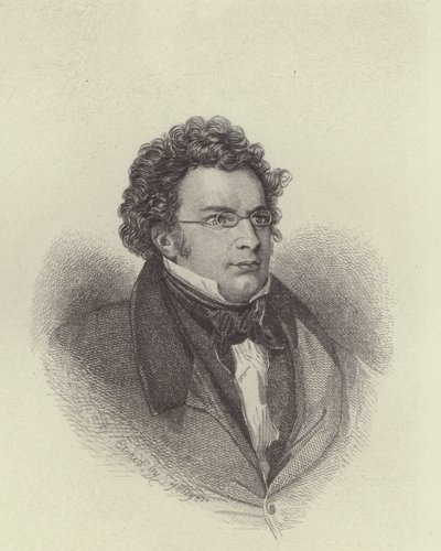 Franz Schubert (gravering) av European School