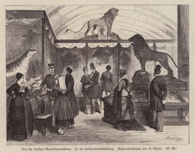 Pelsvareseksjon på Berlin Exhibition of Trade And Industry, Tyskland av European School