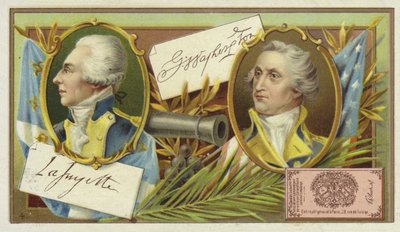 Gilbert du Motier, Marquis de Lafayette og George Washington av European School