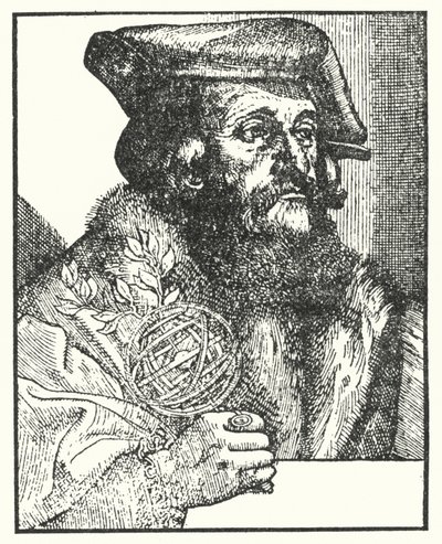 Girolamo Fracastoro, som skrev diktet "Syphilis sive Morbus Gallicus" (gravering) av European School