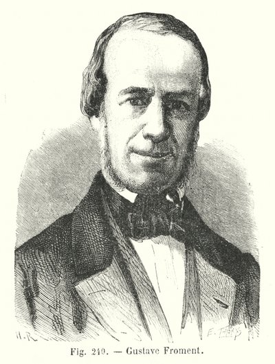 Gustave Froment (gravering) av European School