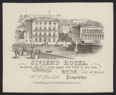 Hotel Trade Card av European School